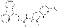 Fmoc-a-methyl-4-methoxy-DL-phenylalanine
 Struktur