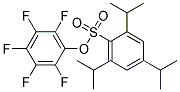 PENTAFLUOROPHENYL 2,4,6-TRIISOPROPYL-BENZENESULFONATE 98% Struktur