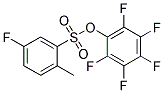 PENTAFLUOROPHENYL 5-FLUORO-2-METHYL-BENZENESULFONATE 97% Struktur