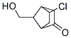 EXO-2-CHLORO-SYN-7-HYDROXYMETHYL-5-OXO-BICYCLO[2.2.1]HEPTANE 98% Struktur