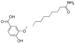 VANILLIC ACID PELARGONAMIDE Struktur