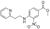 3-Nitro-4-(2-pyridin-2-yl-ethylamino)-benzoic acid methyl ester Struktur