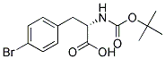 (2S)-3-(4-bromophenyl)-2-[(tert-butoxycarbonyl)amino]propanoic acid Struktur