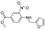 4-[(Furan-2-ylmethyl)-amino]-3-nitro-benzoic acid methyl ester Struktur