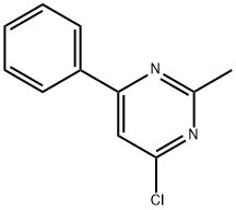 4-chloro-2-methyl-6-phenylpyrimidine Struktur