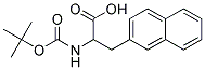 2-[(tert-butoxycarbonyl)amino]-3-naphthalen-2-ylpropanoic acid Struktur