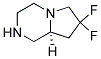 (8aS)-7,7-difluorooctahydropyrrolo[1,2-a]pyrazine Struktur