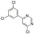 4-Chloro-6-(3,5-dichloro-phenyl)-pyrimidine Struktur