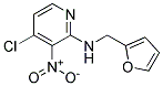 (4-Chloro-3-nitro-pyridin-2-yl)-furan-2-ylmethyl-amine Struktur