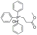 CARBMETHOXYETHYL TRIPHENYL PHOSPHONIUM HYDROXIDE Struktur