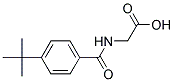 N-(4-TERT-BUTYLBENZOYL)GLYCINE Struktur