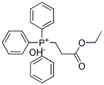 CARBETHOXYETHYL TRIPHENYL PHOSPHONIUM HYDROXIDE Struktur