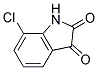 7-CHLORO-2,3-DIOXOINDOLINE Struktur