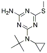 N-TERT-BUTYL-N-CYCLOPRPYL-6-METHYLTHIO-1,3,5-TRIAZIN-2,4-DIAMINE Struktur