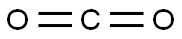 CARBON DIOXIDE ELECTRONIC Struktur