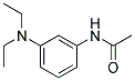 3-ACETAMIDO-N,N-DIETHYLANILINE Struktur