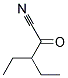 3-Ethyl-2-oxopentanenitrile Struktur