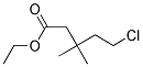 Ethyl 5-Chloro-3,3-Dimethyl Valerate Struktur