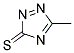 2-THio-5-Methyl-1,3,4-Triazole Struktur