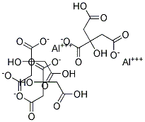 Aluminum citrate (dibasic) Struktur