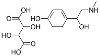 DL-Synephrine tartrate Struktur