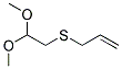 Allylmercaptoacetaldehyde dimethyl acetal Struktur