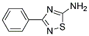 3-Phenyl-5-amino-1,2,4-thiadiazole Struktur