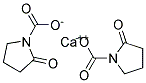 Calcium pyrrolidone carboxylate Struktur