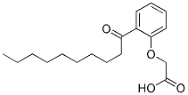 (O-DECANOYLPHENOXY)ACETICACID Struktur