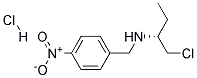 (R)-N-(1-(CHLOROMETHYL)PROPYL)-4-NITROBENZYLAMINEHYDROCHLORIDE Struktur