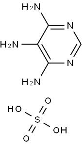 4,5,6-PYRIMIDINETRIAMINESULFATE Struktur