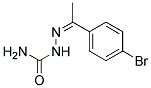 4'-BROMOACETOPHENONESEMICARBAZONE Struktur