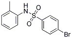 4-BROMO-2'-METHYLBENZENESULFONANILIDE Struktur