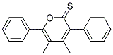 4,5-DIMETHYL-3,6-DIPHENYL-2-PYRANTHIONE Struktur