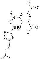 4-ISOPENTYL-2-THIAZOLAMINEPICRATE Struktur