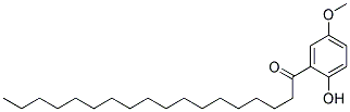 4-METHOXY-2-STEAROYLPHENOL Struktur