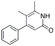 5,6-DIMETHYL-4-PHENYL-2-PYRIDONE Struktur