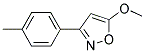 5-METHOXY-3-(P-TOLYL)ISOXAZOLE Struktur