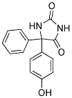 DL-5-(P-HYDROXYPHENYL)-5-PHENYLHYDANTOIN Struktur