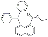 ETHYL8-BENZHYDRYL-1-NAPHTHOATE Struktur