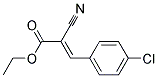 ETHYL(E)-4-CHLORO-A-CYANOCINNAMATE Struktur