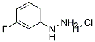 M-FLUOROPHENYLHYDRAZINEHYDROCHLORIDE Struktur