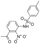 N-(3-ACETYL-2-NITROPHENYL)-P-TOLUENESULFONAMIDE Struktur