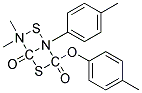 O-(P-TOLYL)4,4-DIMETHYL-2-(P-TOLYL)-1,3-DITHIOALLOPHANATE Struktur