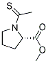 N-THIOACETYL-L-PROLINEMETHYLESTER Struktur