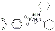 P-NITROPHENYLPHOSPHATEBIS(CYCLOHEXYLAMMONIUM)SALT Struktur