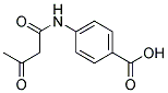 P-ACETOACETAMIDOBENZOICACID Struktur