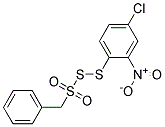 SS-(4-CHLORO-2-NITROPHENYL)PHENYLMETHANEDITHIOPEROXYSULFONATE Struktur