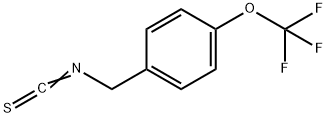 4-(Trifluoromethoxy)benzylisothiocyanate Struktur