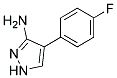 4-(4-Fluorophenyl)-1H-pyrazol-3-ylamine Struktur